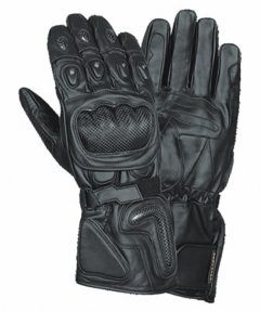Carbon Fiber Leather Racing Gloves HI441