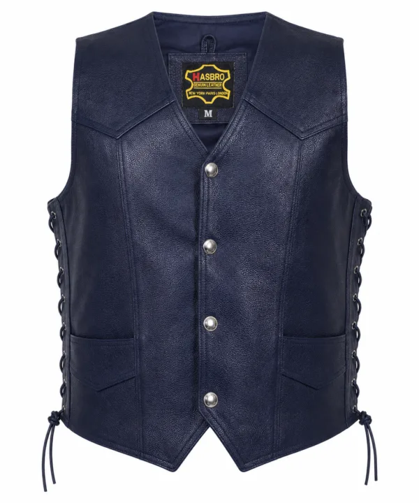 Navy Blue Knight Vest