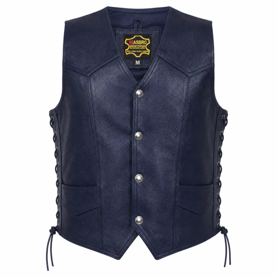 Navy Blue Knight Vest