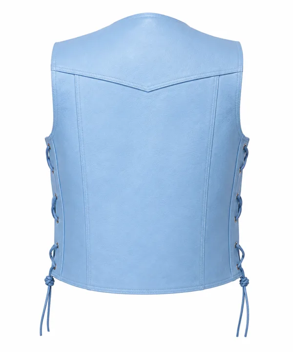 Alternative view of Sky Blue Knight Vest
