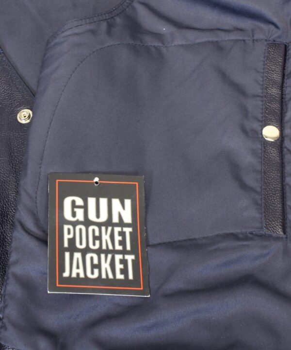 Navy Blue Knight Vest — alternate view 4, Hasbro Leather