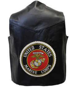 US Marines Leather Vest