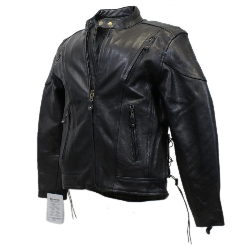 Heavy Naked Leather Jacket – Hasbro Leather | Top Quality Bikers ...