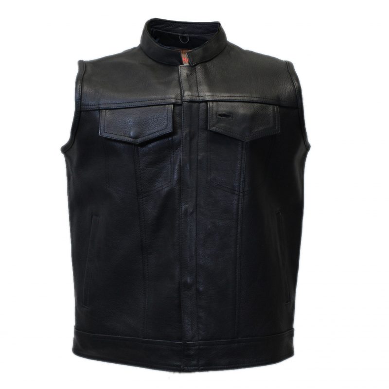 Biker’s Club Vest Hasbro Leather Top Quality Bikers Leather