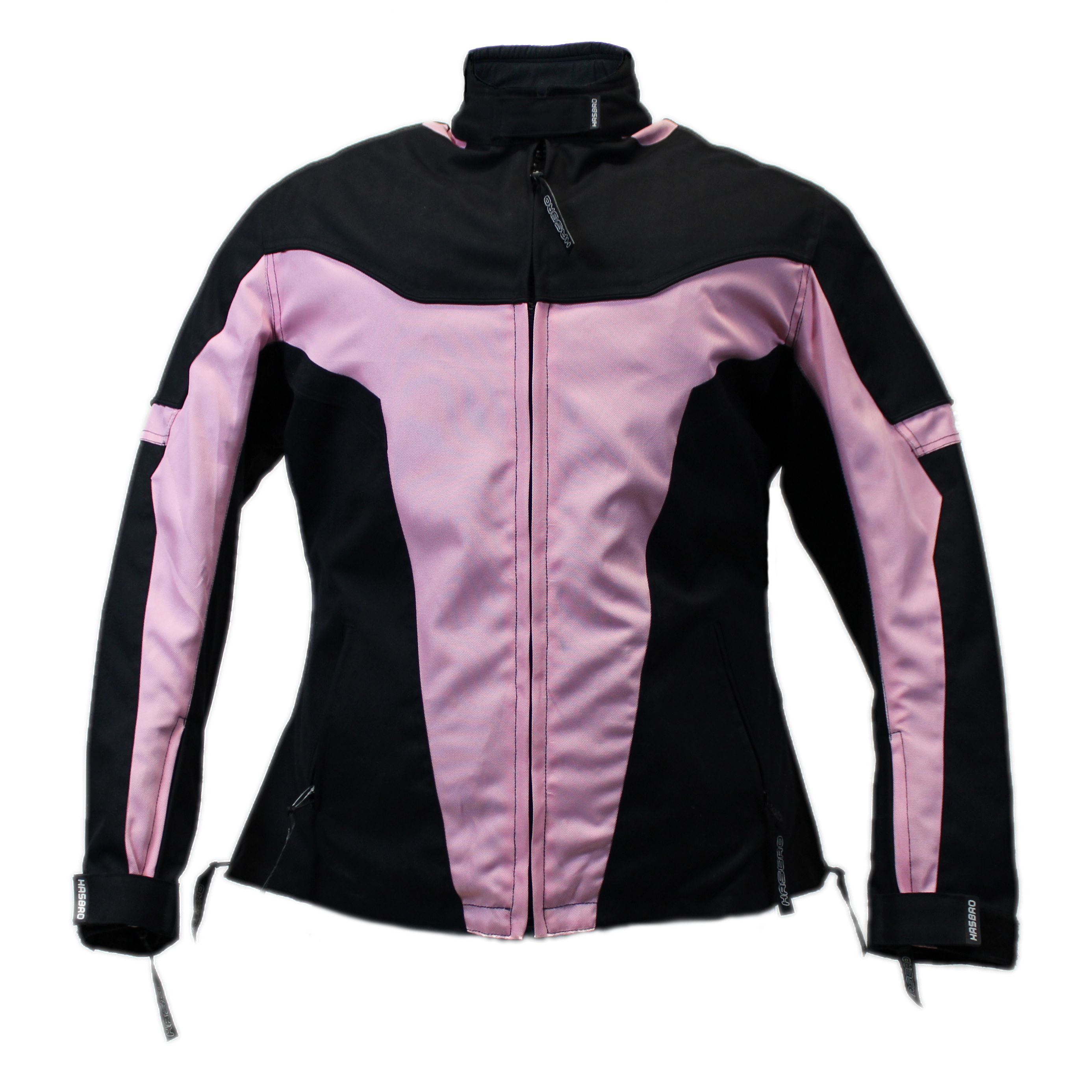 Women’s Black & Pink Cordura Motorcycle Jacket – Hasbro Leather | Top ...