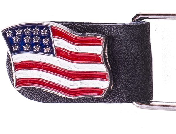 U.S.A Flag Vest Extender — alternate view 2, Hasbro Leather