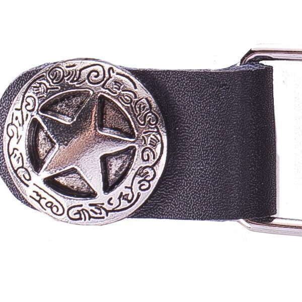 Police Star Vest Extender — alternate view 2, Hasbro Leather