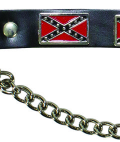 Rebel Flag Boot Chains