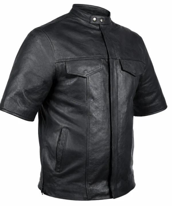 The Maverick Leather Shirt