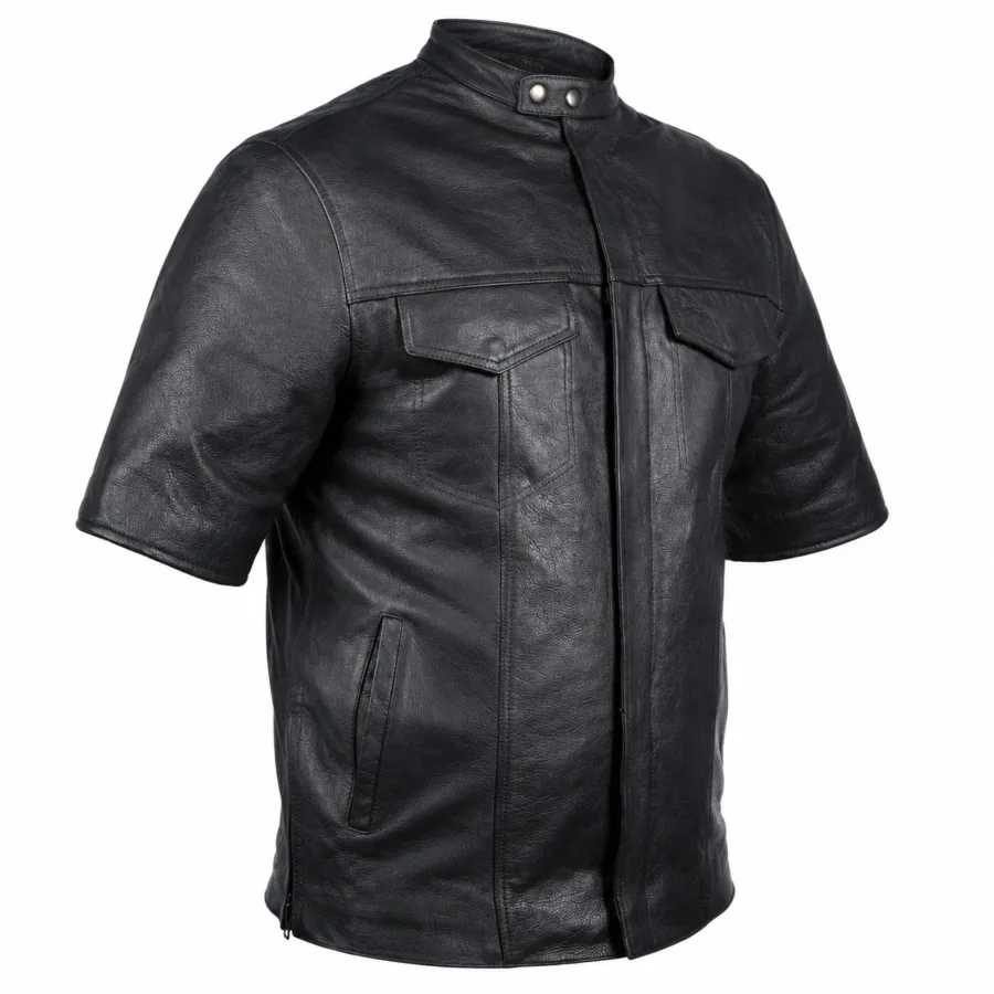 The Maverick Leather Shirt