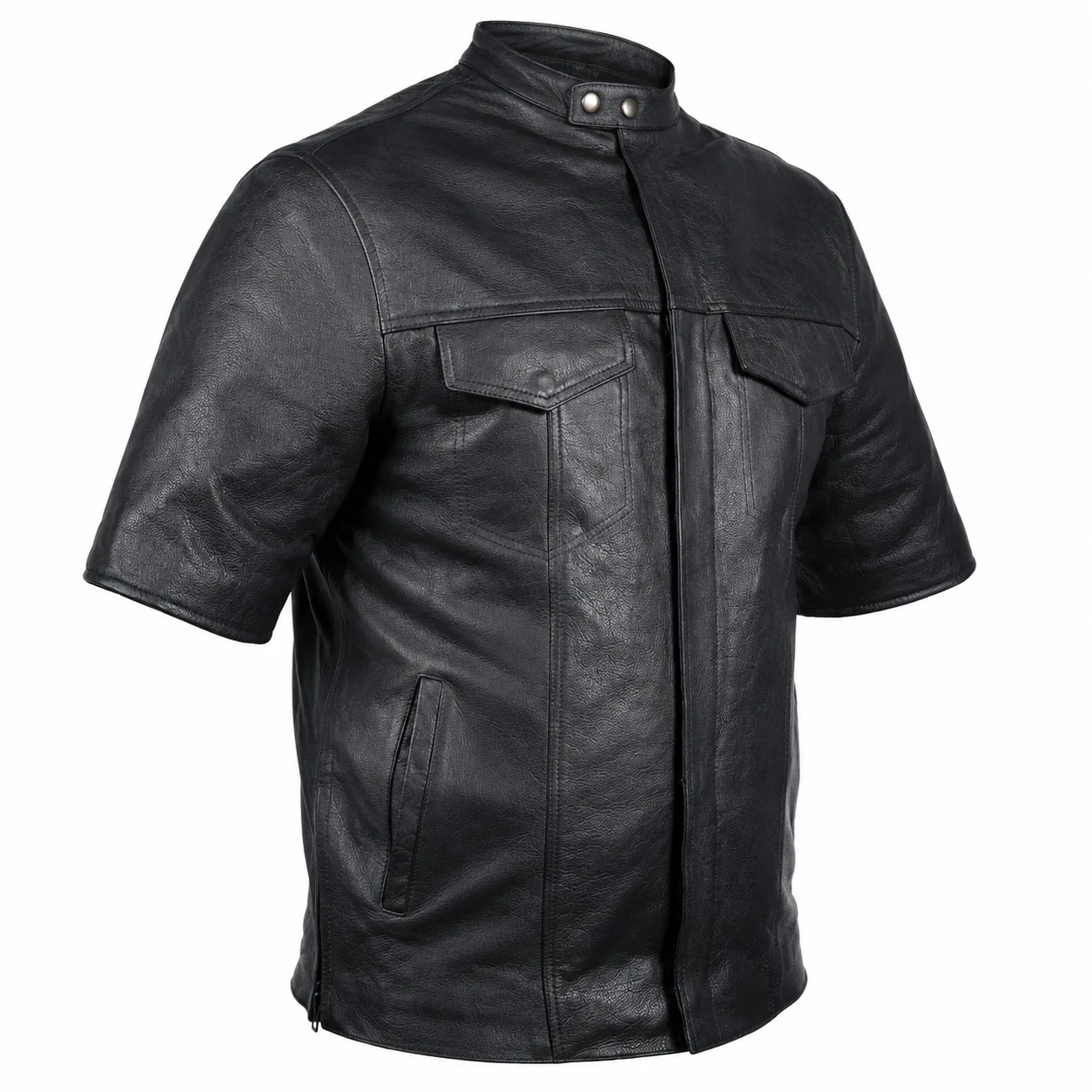The Maverick Leather Shirt
