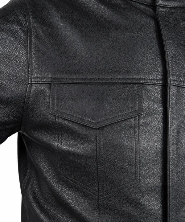 The Maverick Leather Shirt - Image 3