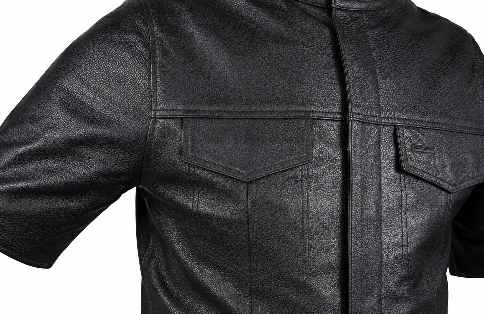 The Maverick Leather Shirt - Image 3