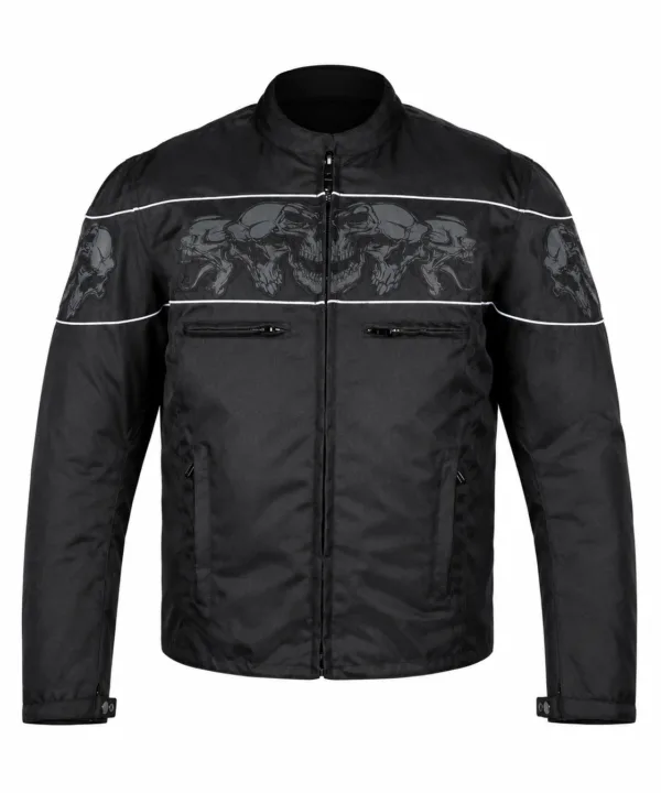Illuminated Skull Rider Cordura