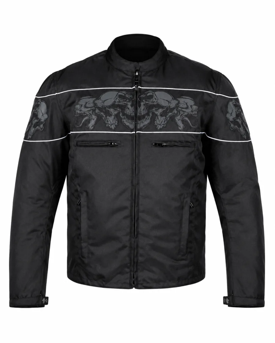 Illuminated Skull Rider Cordura