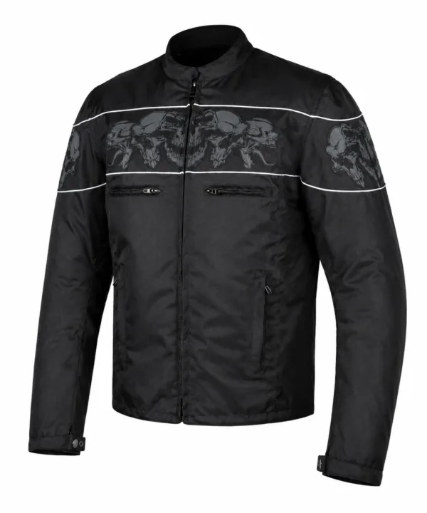 Illuminated Skull Rider Cordura - Image 4