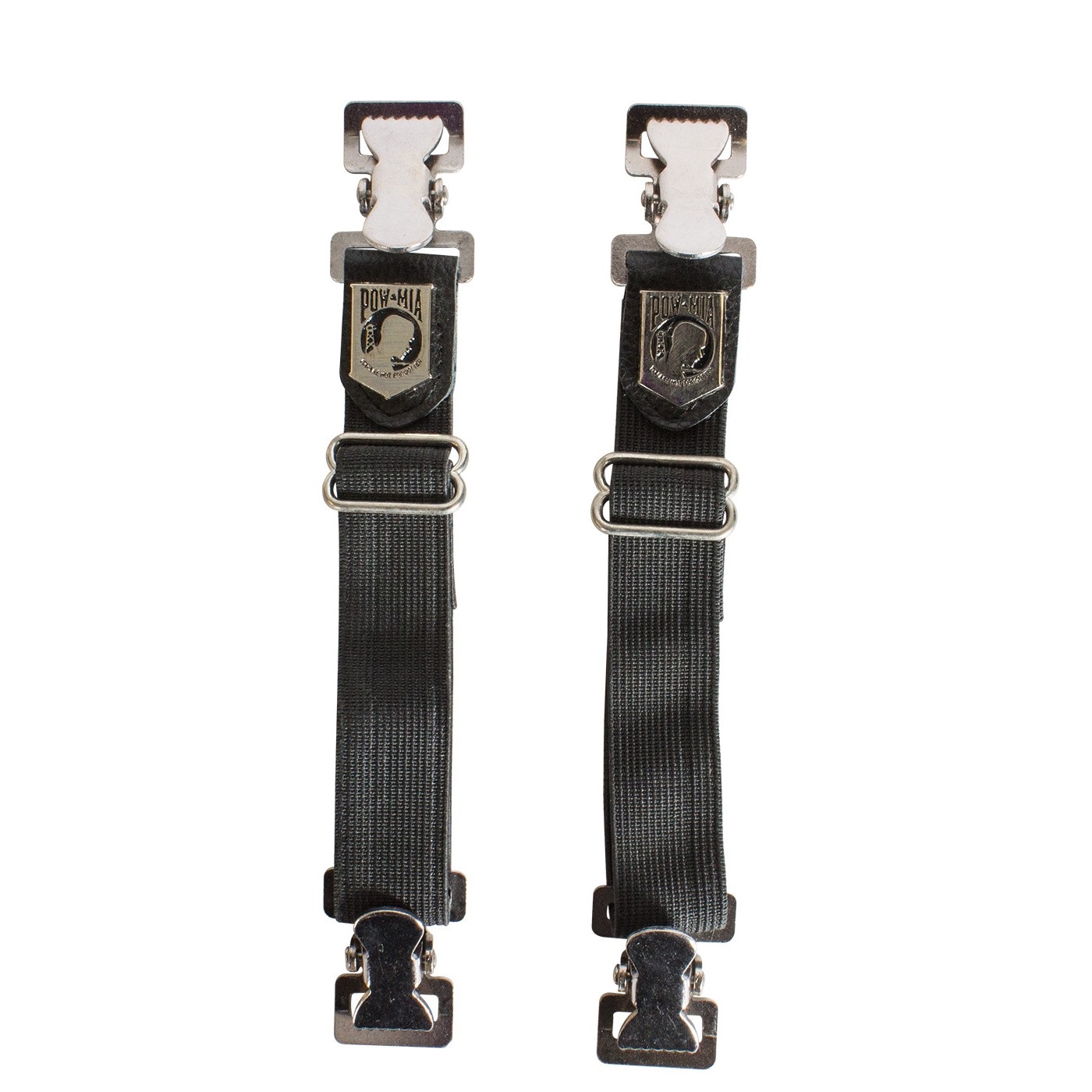 POW/MIA Alligator Boot Clips – Hasbro Leather