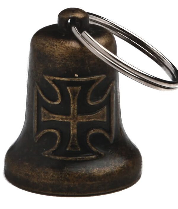 Chopper Cross Motorcycle Bell — Bells, Hasbro Leather