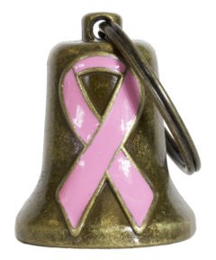 BREAST CANCER AWARE GUARDIAN BELL COMPLETE MOTORCYCLE KIT W/ HANGER & WRISTBAND