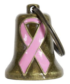 Cancer Awareness Pink Ribbon Motorcycle Bell