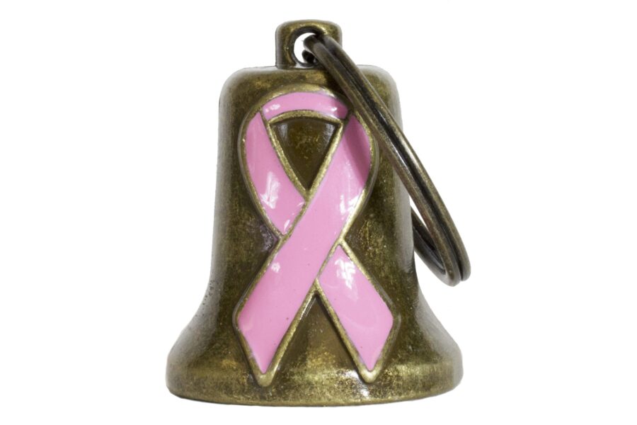 Cancer Awareness Pink Ribbon Motorcycle Bell — Bells, Hasbro Leather