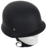 Flat Black; German — Helmets, Hasbro Leather