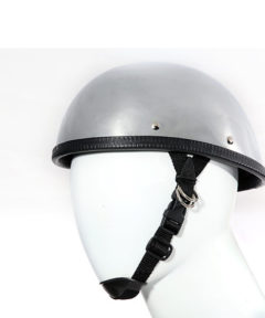 Classic Shiny Chrome Eagle Novelty Motorcycle Helmet