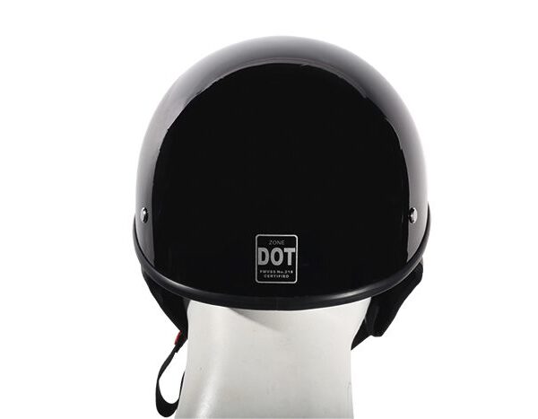 Shiny Black – Low Profile; DOT Approved — alternate view 3, Hasbro Leather