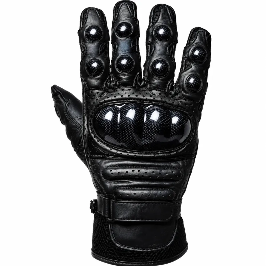 Men's Top-Quality Genuine Leather Motorcycle Riding Gloves