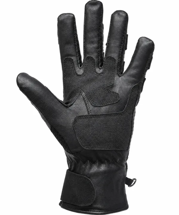 Alternative view of Men's Top-Quality Genuine Leather Motorcycle Riding Gloves