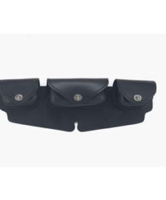 PVC Motorcycle Windshield Bag With 3 Compartments