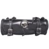 12" PVC Motorcycle Tool Bag With Braid & Concho