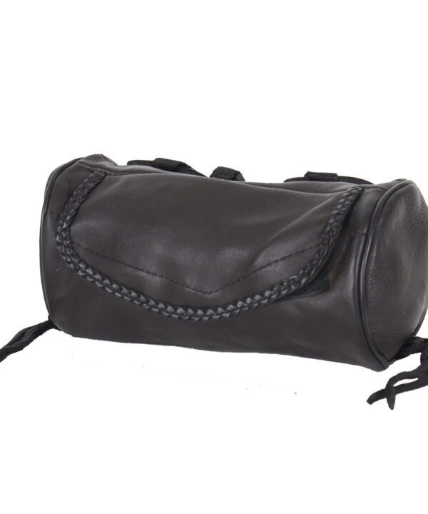 Brown Leather Motorcycle Tool Bag — Tool Bags, Hasbro Leather