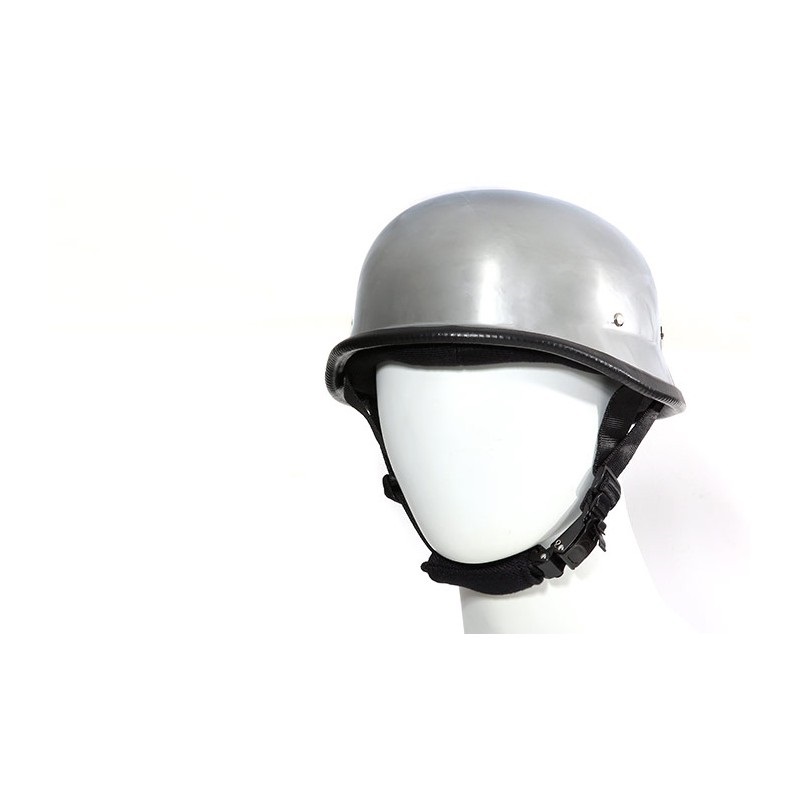 Chrome German Novelty Motorcycle Helmet – Hasbro Leather | Top Quality