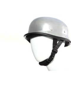 Chrome German Novelty Motorcycle Helmet