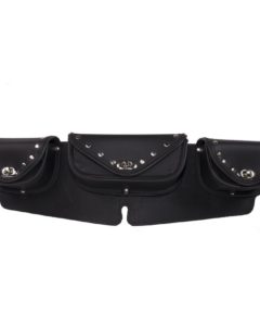 PVC Motorcycle Windshield Bag With Studs