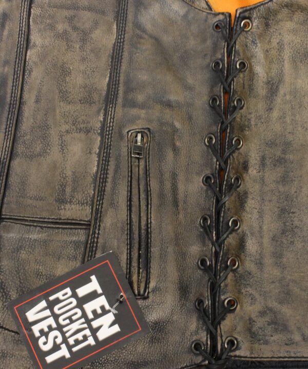 The Rustler Vest — alternate view 4, Hasbro Leather