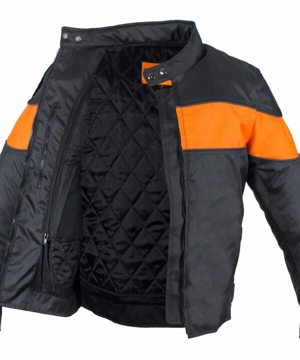 Laguna Orange Cordura — alternate view 6, Hasbro Leather