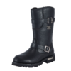 Classic Leather Motorcycle Biker Boots