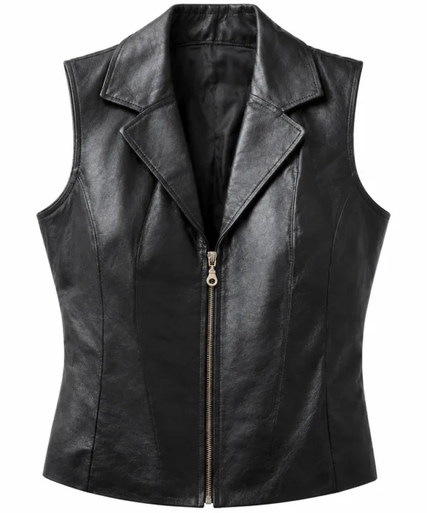The Joan Jett — Women's Vests, Hasbro Leather