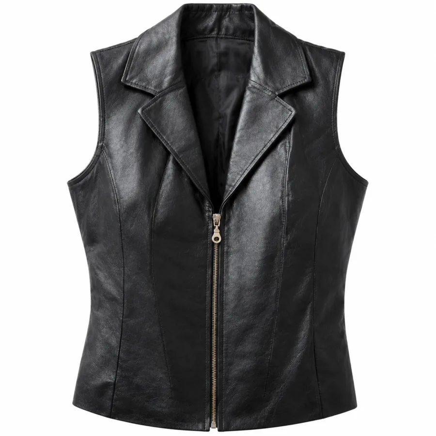 The Joan Jett — Women's Vests, Hasbro Leather
