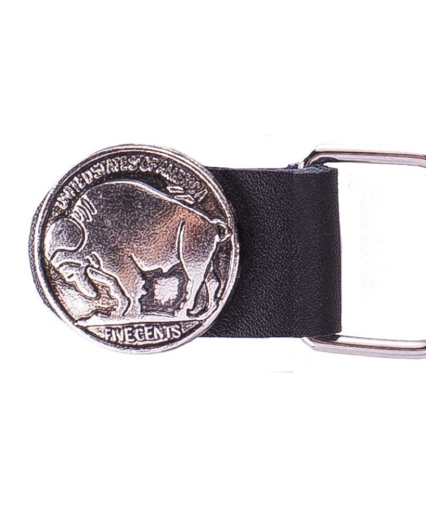 Vest Extender W/ Nickled Buffalo Head Graphic — Vest Extenders, Hasbro Leather