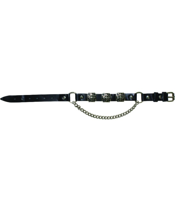 Iron Cross Boot Chain — Boot Chains, Hasbro Leather