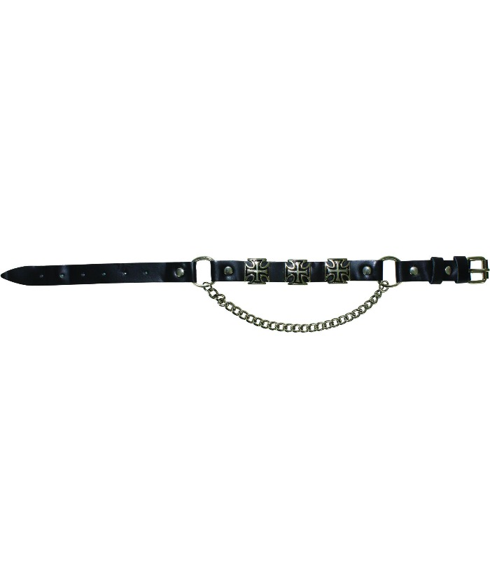 Iron Cross Boot Chain — Boot Chains, Hasbro Leather