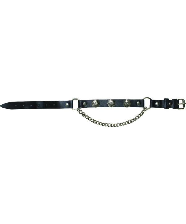 Indian Head Nickel Boot Chain — Boot Chains, Hasbro Leather
