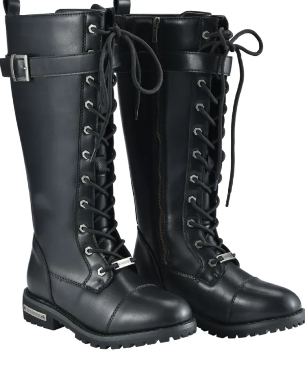 Women’s Highway Queen Knee-High Riding Boots — Women's Boots, Hasbro Leather