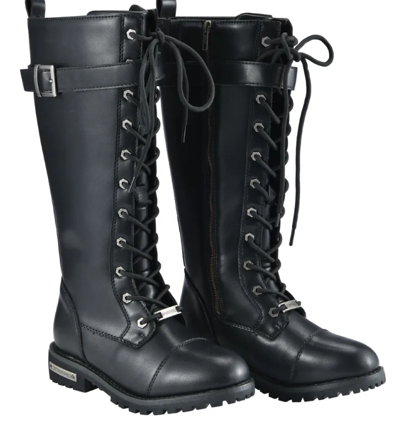 Women’s Highway Queen Knee-High Riding Boots — Women's Boots, Hasbro Leather