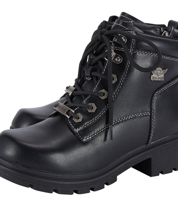 Women’s Roadhouse Motorcycle Boots — Women's Boots, Hasbro Leather