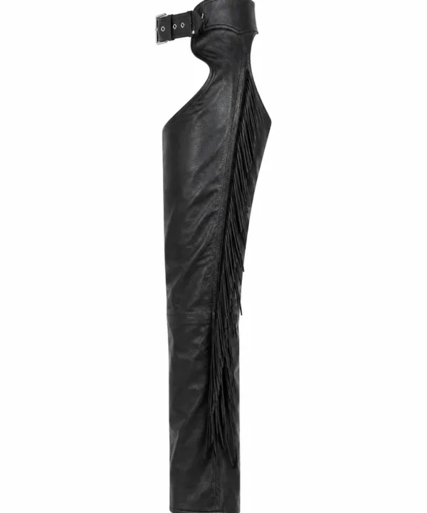 Alternative view of Women's Chaps With Studs, Beads, and Fringe