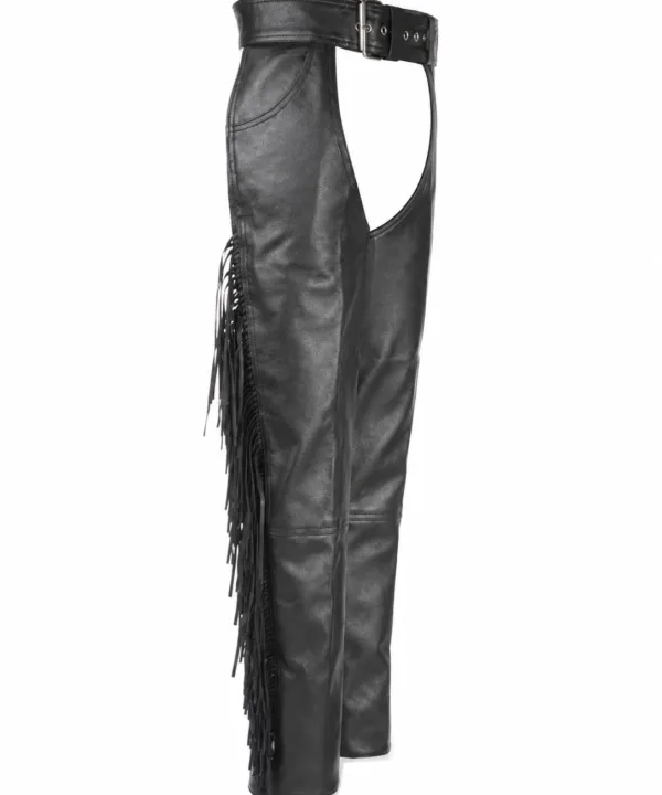 Alternative view of Chaps with Side Fringe